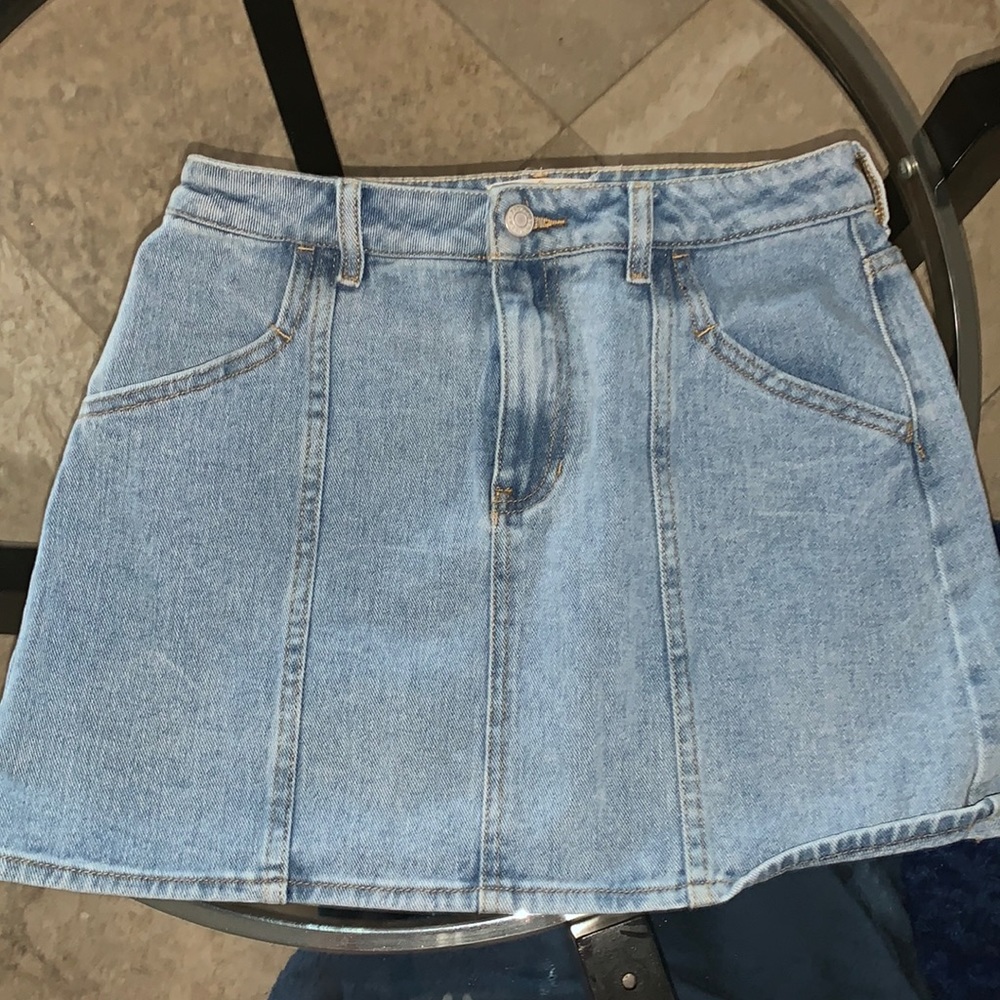 PACSUN denim mini skirt